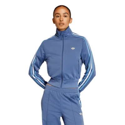 Adidas Originals Womens  Firebird Classic Track Top In Blue