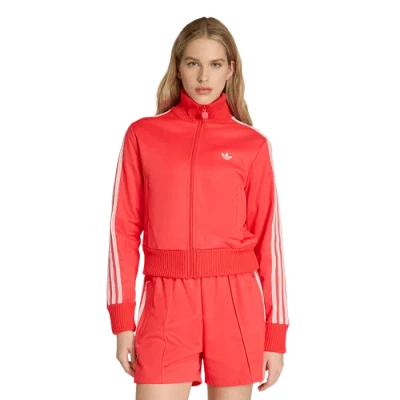 Adidas Originals Knit Jacket In Red