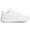 Adidas Originals Womens  Forum Low Classic In Cloud White/clear Pink/cloud White