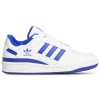 Adidas Originals Adidas Women's Originals Forum Mid Casual Shoes In Cloud White/team Royal Blue/cloud White