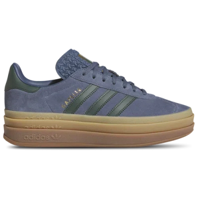 Adidas Originals Womens  Gazelle Bold In Blue/green