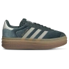 Adidas Originals Adidas Gazelle Bold Platform Sneaker In Mineral Green/putty Grey