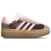 Adidas Originals Adidas Gazelle Bold Platform Sneaker In Shadow Brown/warm Clay/pink