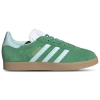 Adidas Originals Womens  Gazelle In Green/semi Flash Aqua/gold Metallic