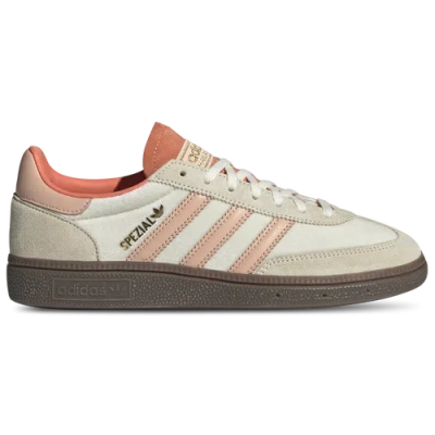 Adidas Originals Womens  Handball Spezial In Cream White/semi Coral