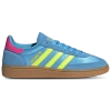 Adidas Originals Handball Spezial Sneakers In Cyan Suede And Fabric In Blue