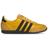 Adidas Originals Womens Adidas Japan Leather Low-top Trainers In Crew Yellow/black/gold Metallic