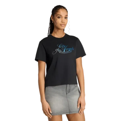 Adidas Originals Los Angeles Graphic T-shirt In Black