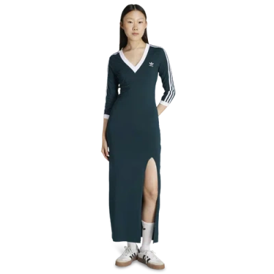 Adidas Originals Womens  Maxi Dress In Blue