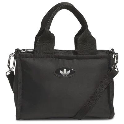 Adidas Originals Womens  Micro Mini Tote Bag In Black