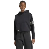 Adidas Originals Womens  Neuclassics Hoodie In Black/cream White