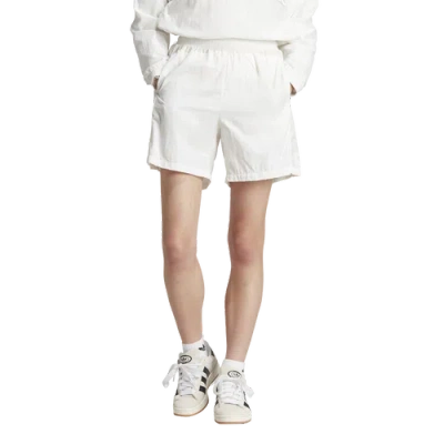 Adidas Originals Womens  Ny Lifestyle Woven Shorts In Cloud White