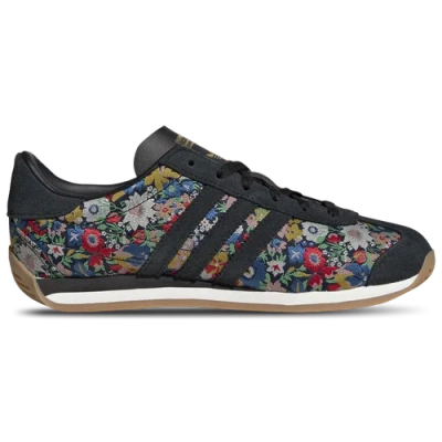 Adidas Originals Womens  Originals Country X Liberty London In Aurora Ink/gum/off White
