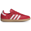 Adidas Originals Snakers Shoes In Better Scarlet/white/gold Metallic
