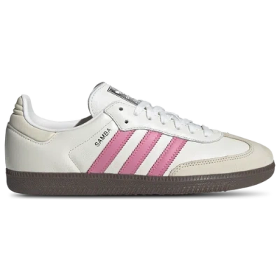 Adidas Originals Samba Og Sneakers In White And Bright Pink In Multicolour