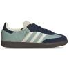 Adidas Originals Womens  Samba Og In Cream White/hazy Green/night Indigo