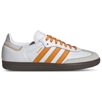 Adidas Originals Womens  Samba Og In White/orange/off White