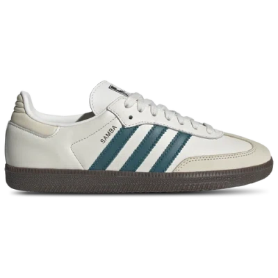 Adidas Originals Womens  Samba Og In Wonder White/legacy Teal/cloud White