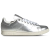 Adidas Originals Adidas Stan Smith Sneaker In Silver Metallic/silver Metallic/black