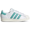 Adidas Originals Womens  Superstar In Cloud White/mint Rush/white