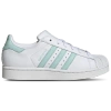 Adidas Originals Womens  Superstar Ii In White/easy Mint/semi Flash Aqua