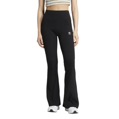 Adidas Originals Womens  Trefoil Essentials Lifestyle Leggings In Black