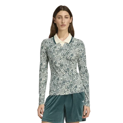 ADIDAS ORIGINALS WOMENS ADIDAS ORIGINALS X LIBERTY LONDON AOP T-SHIRT
