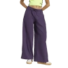 Adidas Originals Womens Adidas Oversized Woven Track Pants In Purple