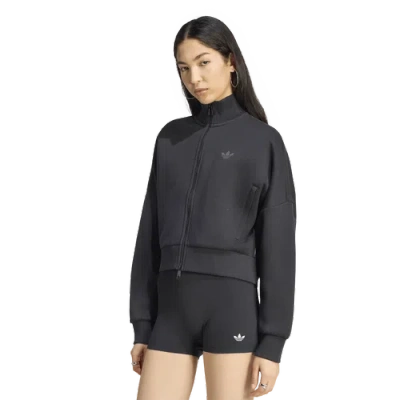 Adidas Originals Womens Adidas Spacer Track Top In Black
