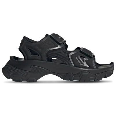 Adidas Originals Womens Adidas Stella Mccartney Hika Outdoor Sandals In Black/black/utility Black