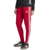 Adidas Originals Womens  Adicolor Classics 3-stripes Tights (plus Size) In White/team Power Red