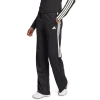 Adidas Originals Adidas Tiro 3-stripes Wide Leg Pants In Black/white