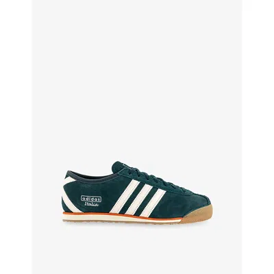 Adidas Originals Womens Aurora Ivy Cream White S Italia 70s Suede Low-top Trainers
