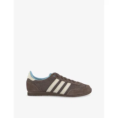 Adidas Originals Womens Brown Japan Woven Low-top Trainers