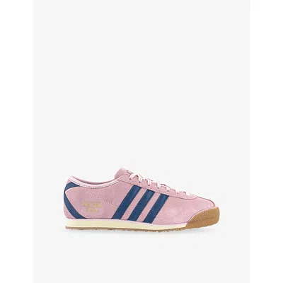 Adidas Originals Womens Clear Pink Preloved Ink Italia 70s Suede Trainers