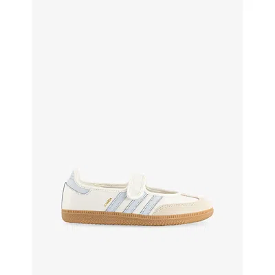 Adidas Originals Womens Adidas Samba Jane Leather Trainers In Multi