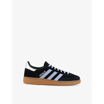 Adidas Originals Womens Adidas Handball Spezial Suede Low-top Trainers In Black