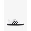 Adidas Originals Womens Core White Black Patent Samba Lt Patent-leather Low-top Trainers In Core White Black Patent