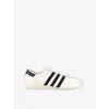 Adidas Originals Womens Core White Core Blac Paris Leather Trainers Eur 38/5 Uk In White