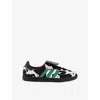 Adidas Originals Womens Cow Print Black Lucid Bl Samba Lt Suede Trainers In Animal Print