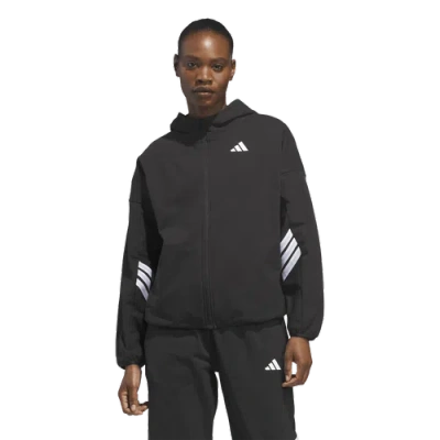 Adidas Originals Womens Crazy Warm Fleece Full-zip Hoodie
