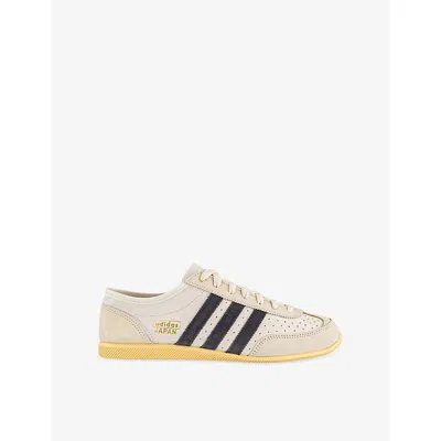 Adidas Originals Womens Adidas Japan Decon Leather Trainers In Neutral