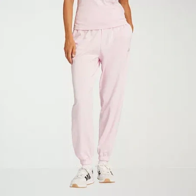Adidas Originals Womens Cuffed High Rise Active Jogger Pant In Pink