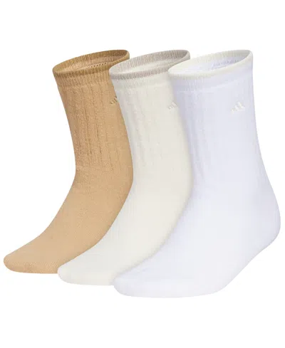 Adidas Originals Womens Cushioned Comfort 2.0 3-pack Crew In Multi