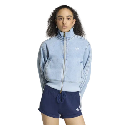 Adidas Originals Womens Fb Track Top Denim
