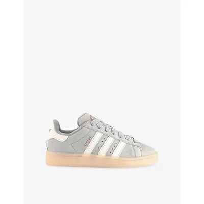 Adidas Originals Womens Adidas Campus 00s Suede Trainers In Gray