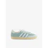 Adidas Originals Womens Adidas Samba Og Suede Low-top Trainers In Hazy Green