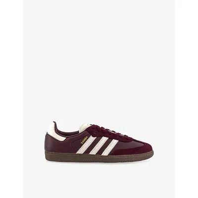 Adidas Originals Adidas Sneakers In Burgundy