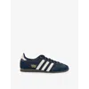 Adidas Originals Womens Adidas Japan Leather Trainers In Blue