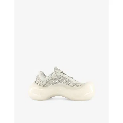 ADIDAS ORIGINALS WOMENS OFF WHITE ADIDAS X AVAVAV MOONRUBBER MESH LOW-TOP TRAINERS EUR 40 / 7 UK